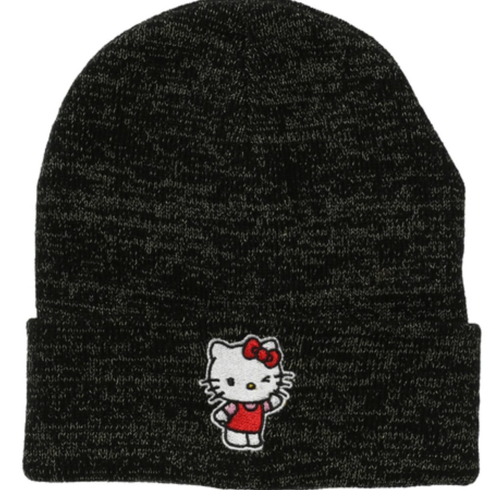 Sanrio hello kitty cuff beanie